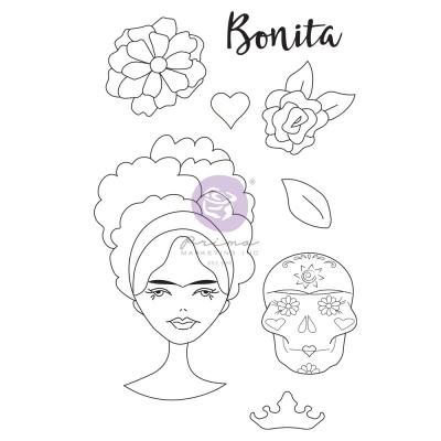 Prima Marketing Julie Nutting Cling Stamps - Doll Stamp Marygold