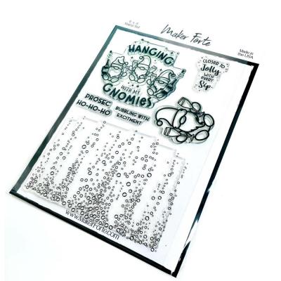 Maker Forte Clear Stamps - Bubbling With Excitement