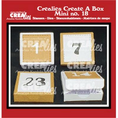 Crealies Stanzschablonen - Create A Box Mini no. 18
