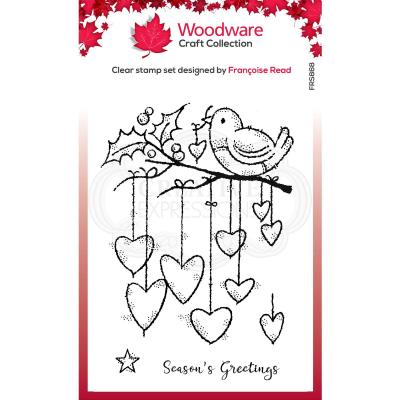 Creative Expressions Clear Stamps - Hanging Hearts