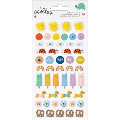 Pebbles Kid At Heart Sticker - Puffy Stickers