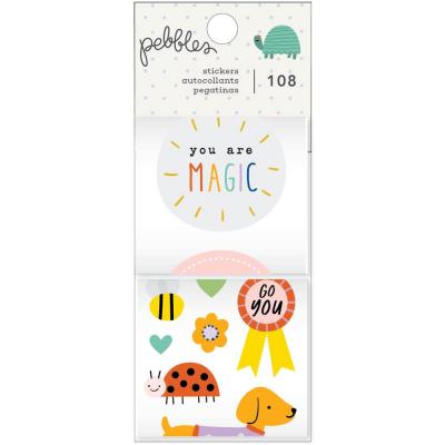 Pebbles Kid At Heart Sticker - Sticker Rolls