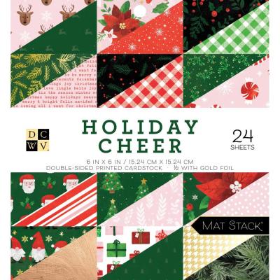 DCWV  Designpapier - Holiday Cheer
