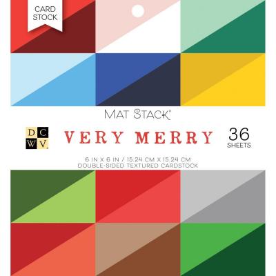 DCWV Cardstock - Verry Merry
