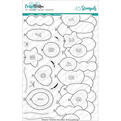 CarlijnDesign Clear Stamps - Ballons
