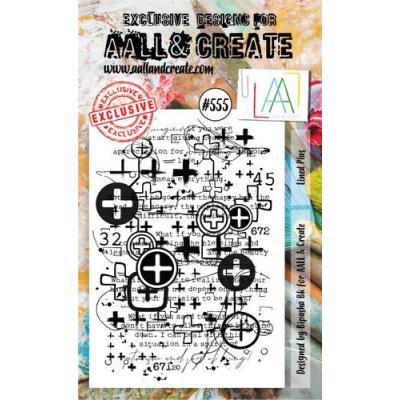 AALL & Create Clear Stamp Nr. 555 - Lined Plus
