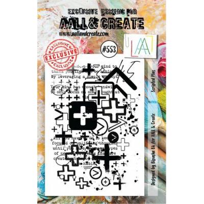 AALL & Create Clear Stamp Nr. 553 - Scripted Plus