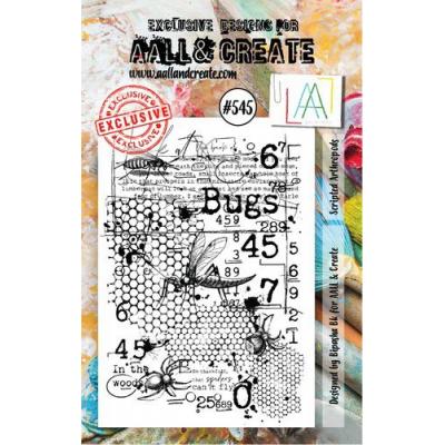 AALL & Create Clear Stamp Nr. 545 - Scripted Arthropods