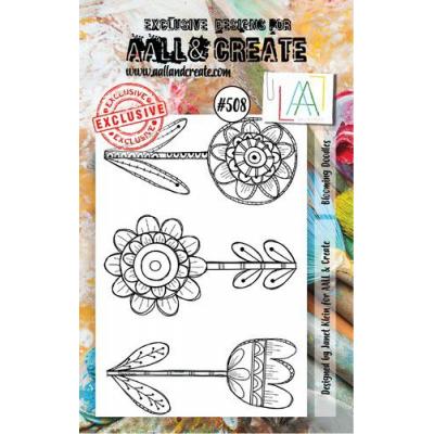 AALL & Create Clear Stamps Nr. 508 - Blooming Doodles