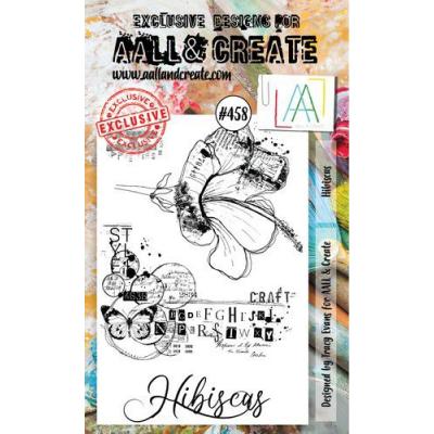 AALL & Create Clear Stamps Nr. 458 - Hibiscus