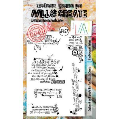 AALL & Create Clear Stamps Nr. 457 - Background Voices