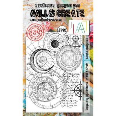 AALL & Create Clear Stamp Nr. 398 - Celestial Navigation