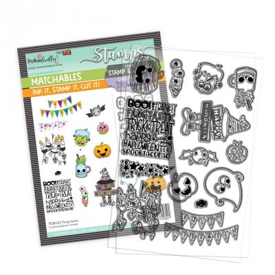 Polkadoodles Clear Stamps - Fang-tastic