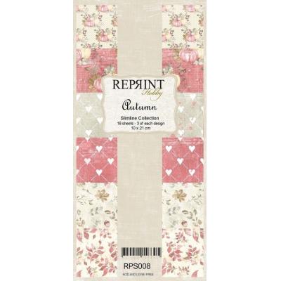 Reprint Slimline Autumn  Designpapier - Paper Pack
