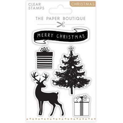 The Paper Boutique Clear Stamps - Merry Christmas