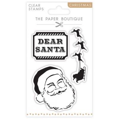 The Paper Boutique Clear Stamps - Santa Claus