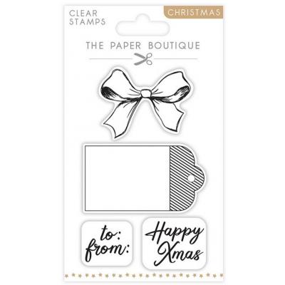 The Paper Boutique Clear Stamps - Gift Tags