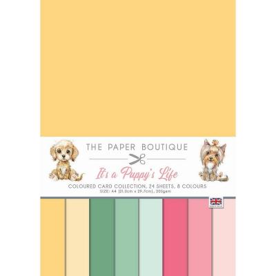 The Paper Boutique Cardstock -  It's A Puppy's Life