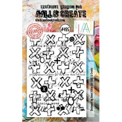 AALL & Create Clear Stamp Nr. 495 - + Or x