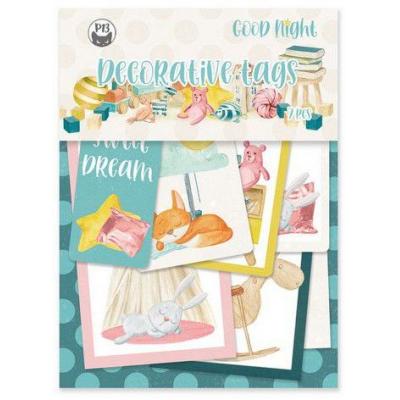 Piatek13 Good Night Die Cuts - Tags
