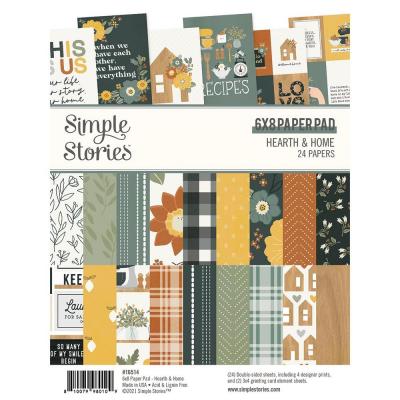 Simple Stories Hearth & Home Designpapier - Paper Pad