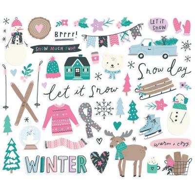 Simple Stories Feelin' Frosty Die Cuts - Bits & Pieces