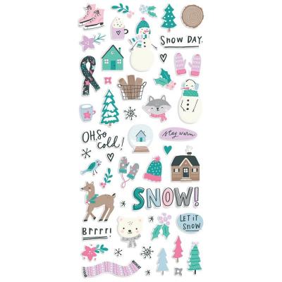 Simple Stories Feelin' Frosty Sticker - Puffy Stickers