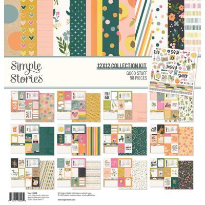 Simple Stories Good Stuff Designpapier - Collection Kit