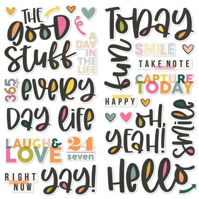 Simple Stories Good Stuff Stickers -  Foam Stickers