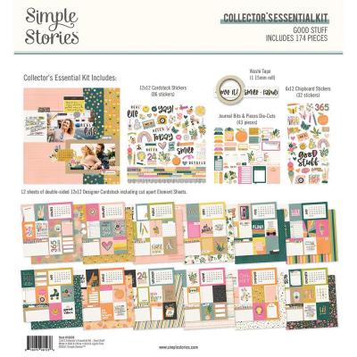 Simple Stories Good Stuff Designpapier - Collector's Essential Kit