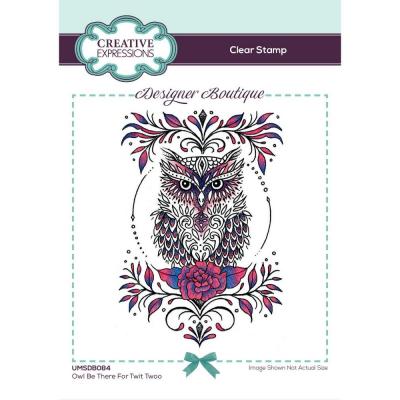 Creative Expressions Clear Stamp - Owl Be There For Twit Twoo