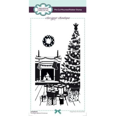 Creative Expressions Rubber Stamp - The Night Before Christmas