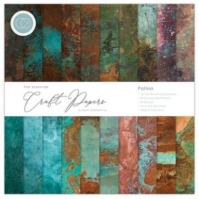 Craft Consortium Designpapier - Patina Paper Pad