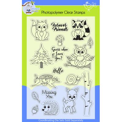 Lil' Bluebird Designs Clear Stamps - Forest Friends