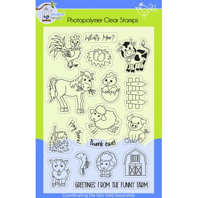 Lil' Bluebird Designs Clear Stamps - Country Farm