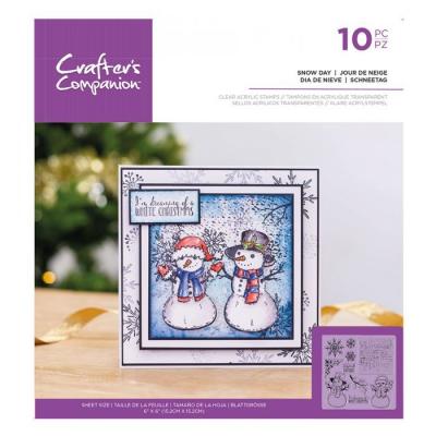 Crafter's Companion Clear Stamps - Snow Day