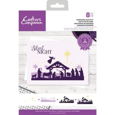 Crafter's Companion Clear Stamps - Christmas Nativity