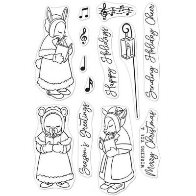 Hero Arts Clear Stamps - Christmas Carolers