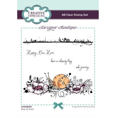 Creative Expressions Woodland Walk Collection Clear Stamps - Slow Jo Snail