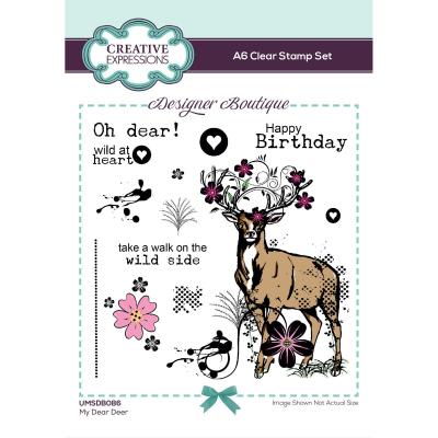 Creative Expressions Woodland Walk Collection Clear Stamps - My Dear Deer