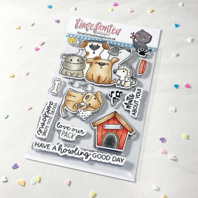 Time for Tea Clear Stamps - Dog Gone Mutts