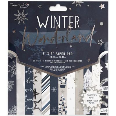 Dovecraft Winter Wonderland Designpapier - Paper Pad