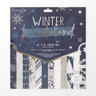 Dovecraft Winter Wonderland Designpapier - Paper Pad