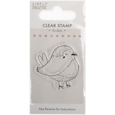 Simply Creative Clear Stamp - Robin