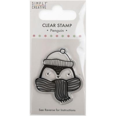Simply Creative Clear Stamp - Penguin