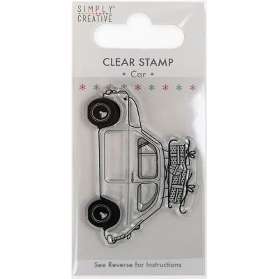 Simply Creative Clear Stamp - Car