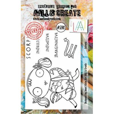 AALL & Create Clear Stamps Nr. 590 - Scorpio