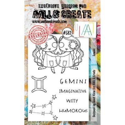 AALL & Create Clear Stamps Nr. 582 - Gemini