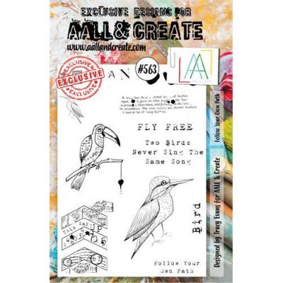 AALL & Create Clear Stamps Nr. 563 - Follow Your Own Path