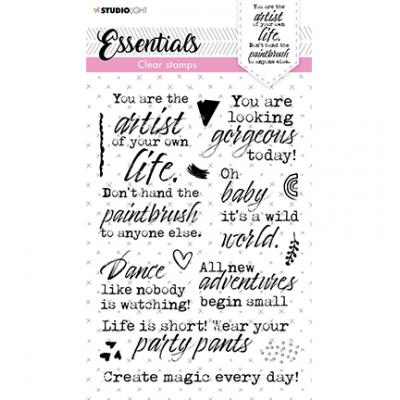 StudioLight Clear Stamps - You Are An Artist Essentials Nr.121